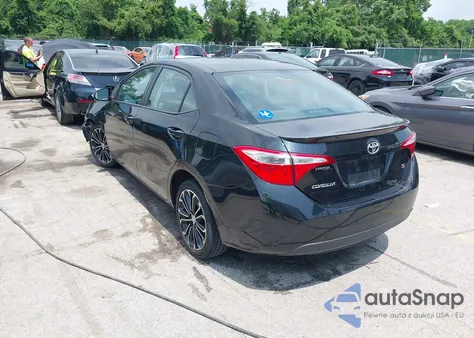 2015 Toyota Corolla S Plus from USA, damaged, VIN 2T1BURHE1FC237161